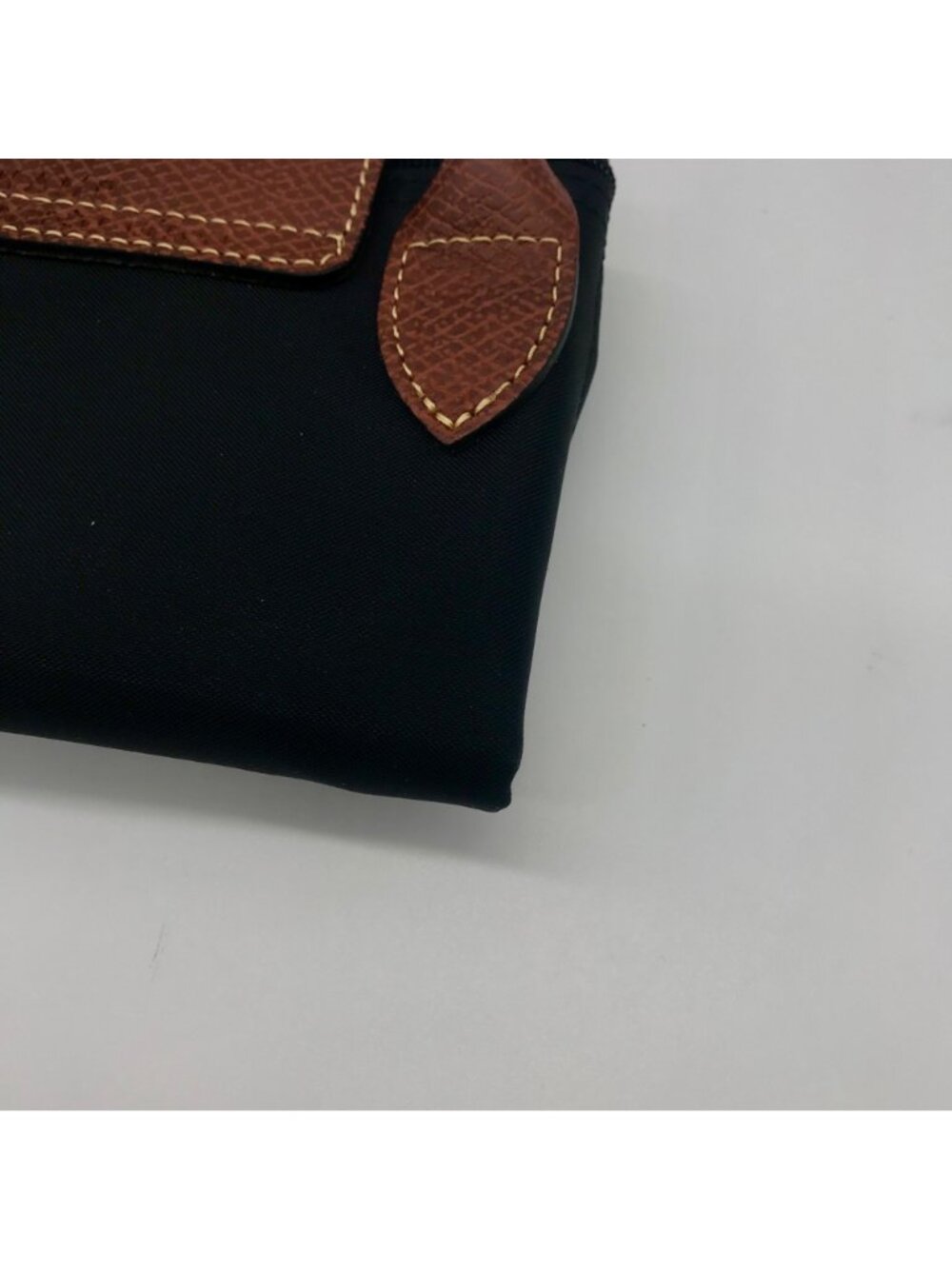 Longchamp Black Nylon Le Pilage Top Handle Reversible Bag - Picture 8 of 11